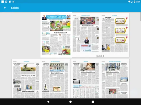 Halterner Zeitung eZeitung android App screenshot 6