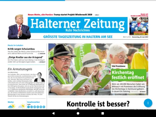 Halterner Zeitung eZeitung android App screenshot 7