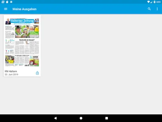 Halterner Zeitung eZeitung android App screenshot 8